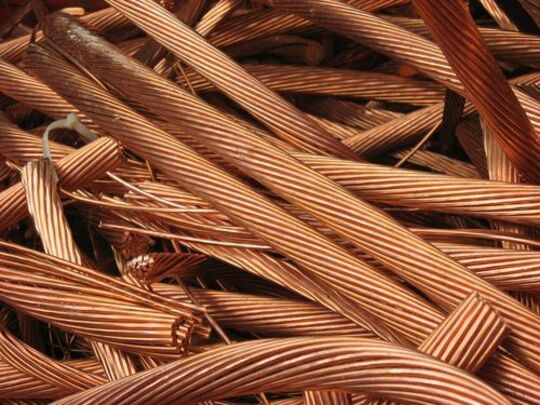 Beispiel von Kupfer Millberry