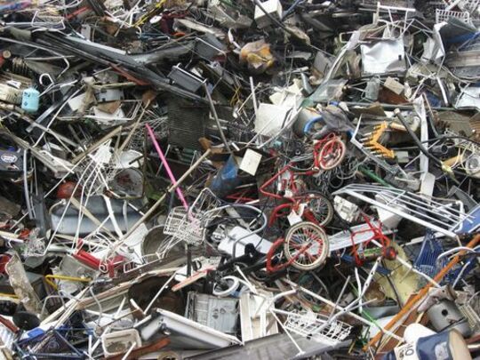 Beispiel von Schredderschrott